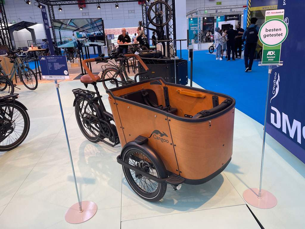 Cangoo store cargo bike