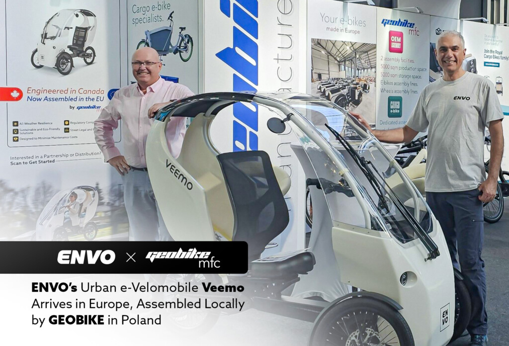 Geobike strategicznym partnerem montażowym ENVO w Polsce