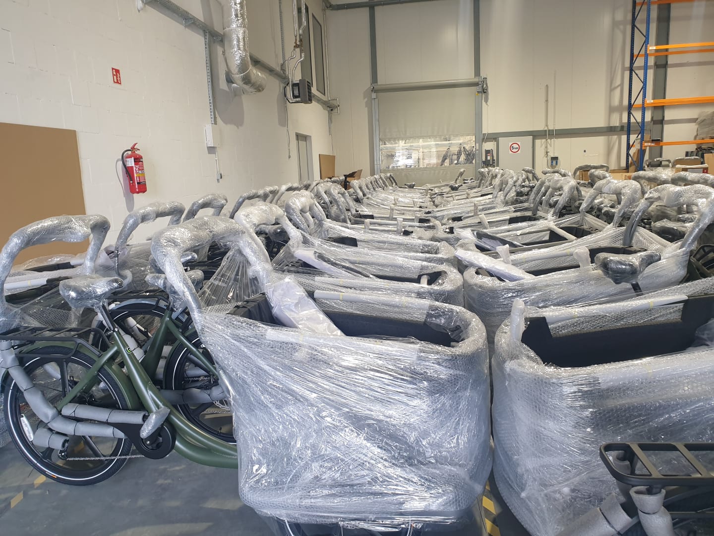 Prepared shipment